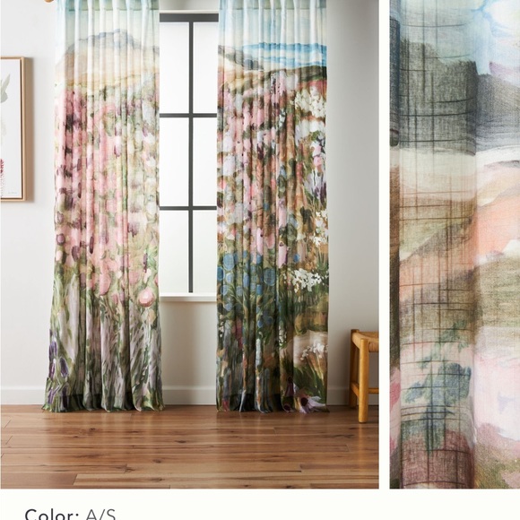 Landscape Curtain Panels Set - Picture 10 of 10